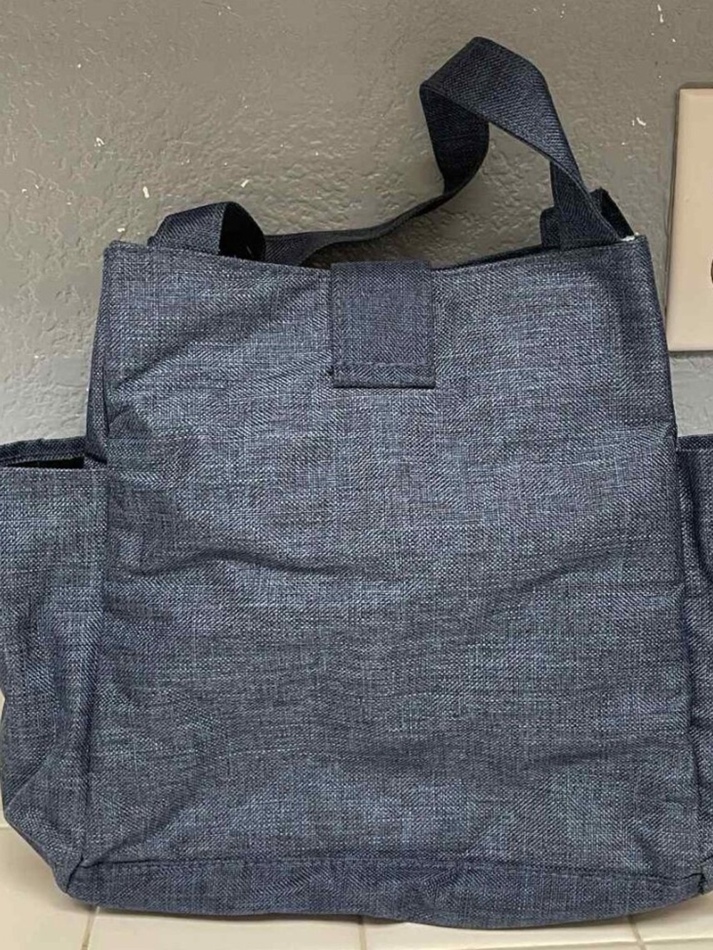 Eco One canvas lunch tote bag - Picture 2 of 5